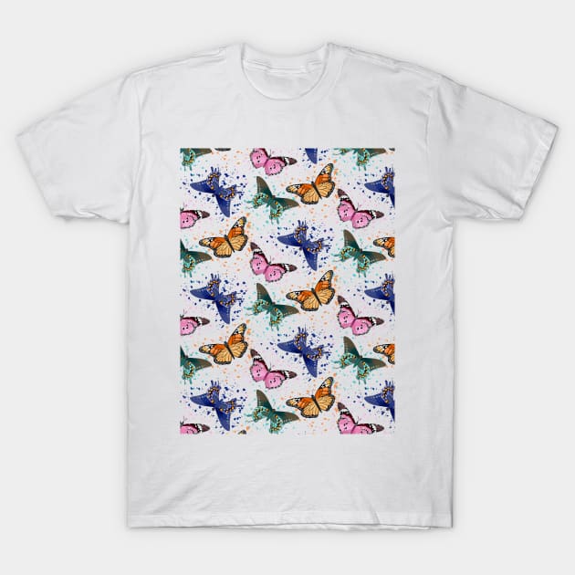 butterflies T-Shirt by Designoholic